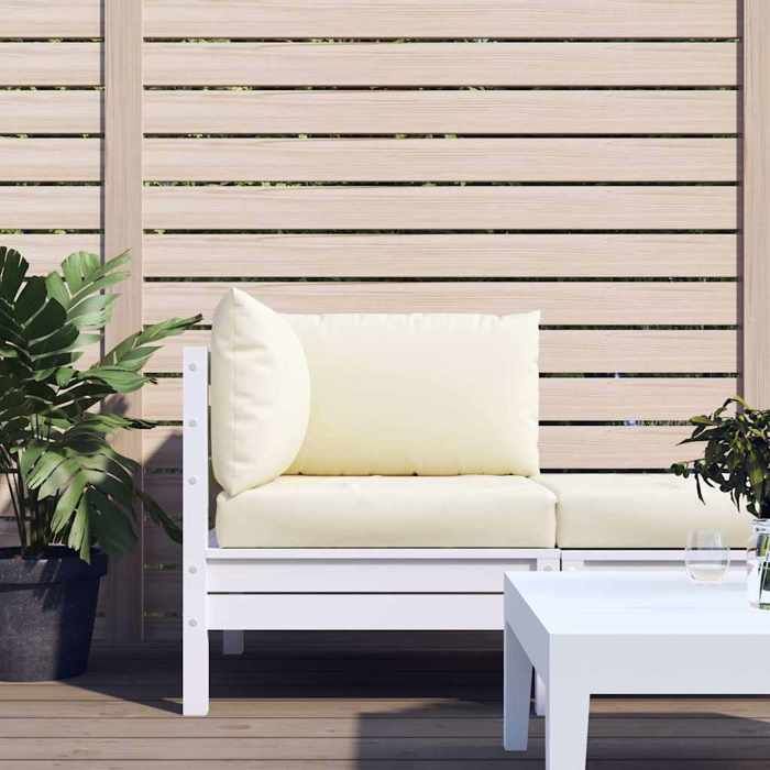 vidaXL Lot de 3 Coussins de Palette Galette de Siège Imperméable Coussin de Jardin Décoration d'Extérieur Terrasse 361775