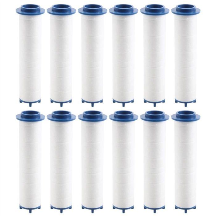 Filtres de pommeau de douche - PZCC - PZCC - Ventilateur Turbo - Bleu - Pack 12 pièces