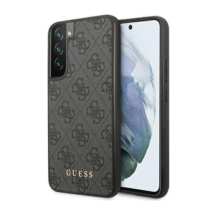 Coque de téléphone Guess Samsung Galaxy S23 Protection contre chocs Texture saffiano