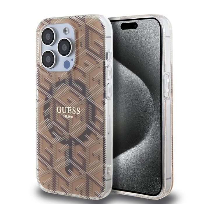 Guess Coque IML GCube MagSafe pour iPhone 15 Pro Max - vue 2