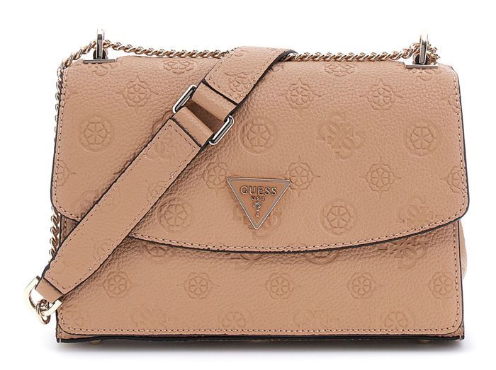 Sac Bandoulière GUESS Davika - Rabat Suédine Élégant Avec Bandoulière Réglable Et Poches Intérieures
