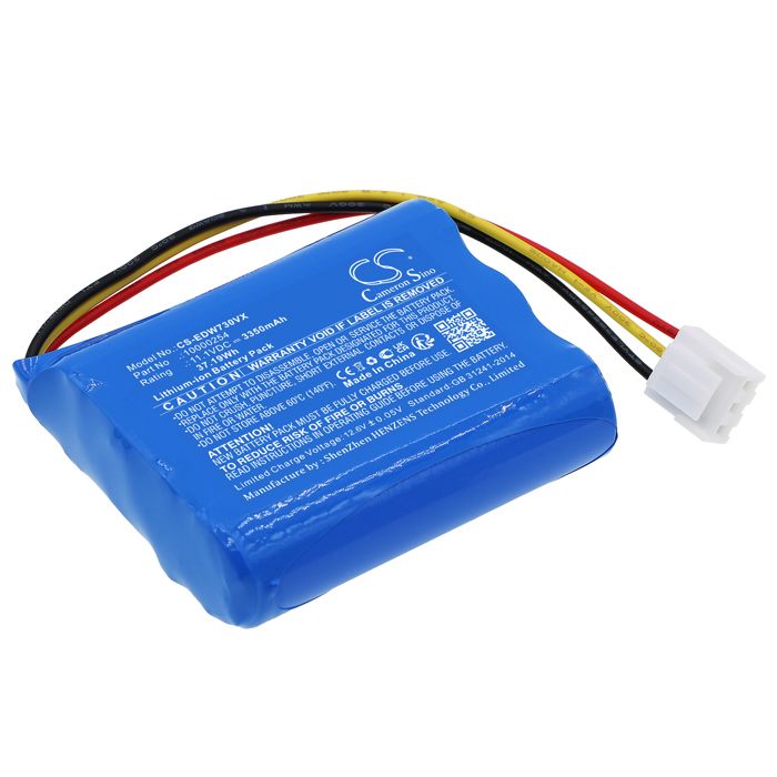 TECHTEK Batteria 2600mAh compatibile con [Fresenius] Agilia 4