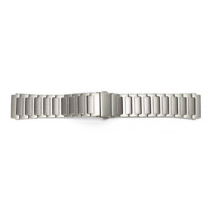 INF Bracelet de montre universel gris titane 22 mm - Qualité supérieure
