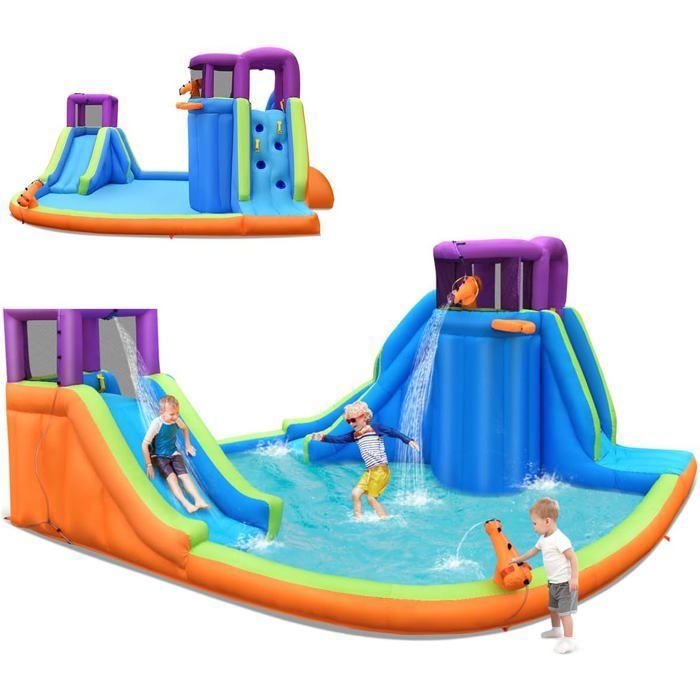 Chambre à Air COSTWAY 93 Cm – Caoutchouc Haute Résistance, Valve Anti-fuite, Avec Outil De Démontage – Luge D'hiver Et Flottaison été