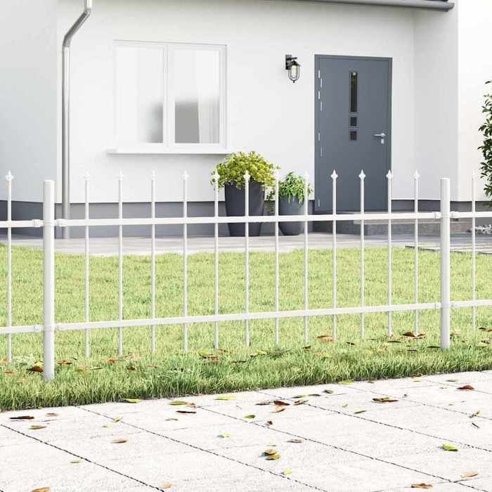 Vidaxl Clôture de jardin WOERDEN 1,7 x 0,6 m Acier revêtu de poudre