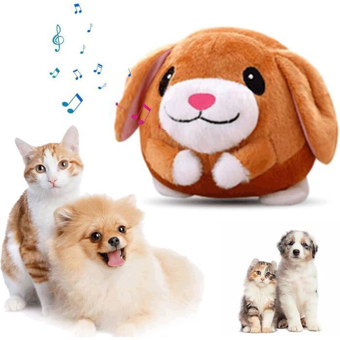 eJog Pup Chien Interactif Enfant Qui Marche, Parle, Aboie, Remue la Queue, Peluche Chien Jouet Électronique, Chiot en Peluche à Commande Vocale, Cadeau pour Enfant 3 Ans eJog Pup Chien Interactif Enfant Qui Marche, Parle, Aboie, Remue la Queue, Peluche Chien Jouet Électronique, Chiot en Peluche à Commande Vocale, Cadeau pour Enfant 3 Ans