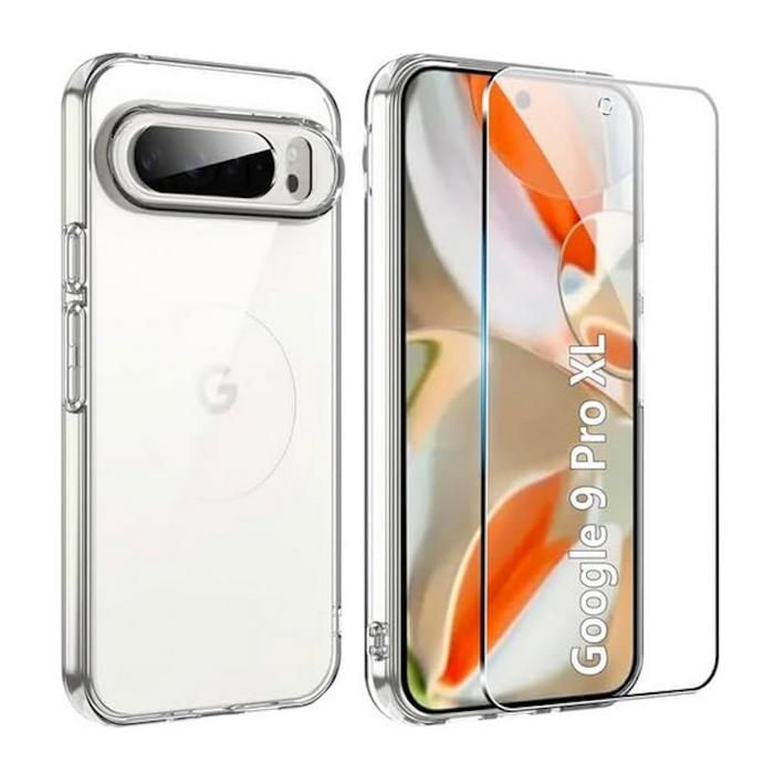Coque Google Pixel 10 / 10 Pro 5G – Housse Rigide Anti-choc + Verre Trempé – Neuf