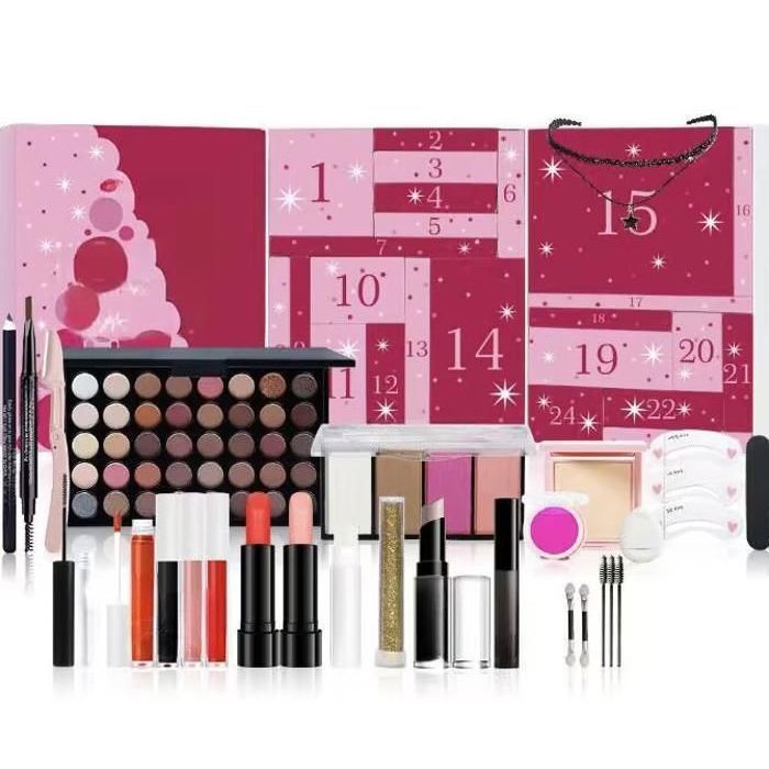 Calendrier De L'Avent Beauté 2025 - 24 Surprises Maquillage & Soins - Cadeau Pour Femmes Et Filles - Noël & Fêtes