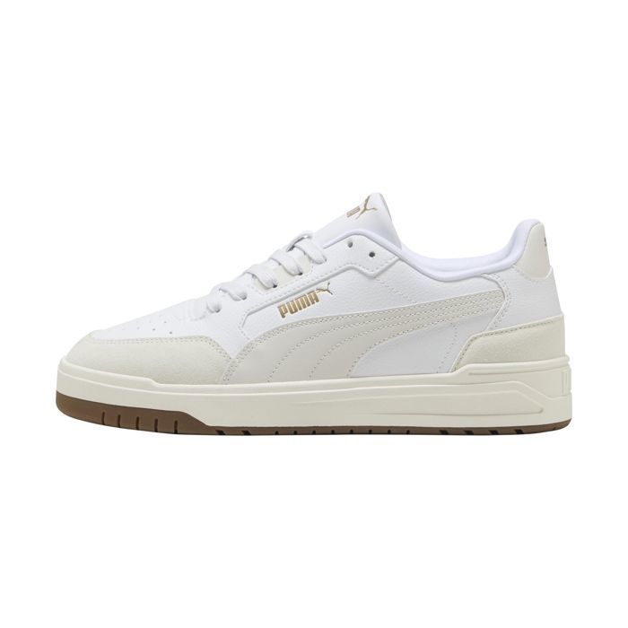 Puma Basket Cuir Puma Shuffle Downtown OG - Vapeur blanc- Gris-Or