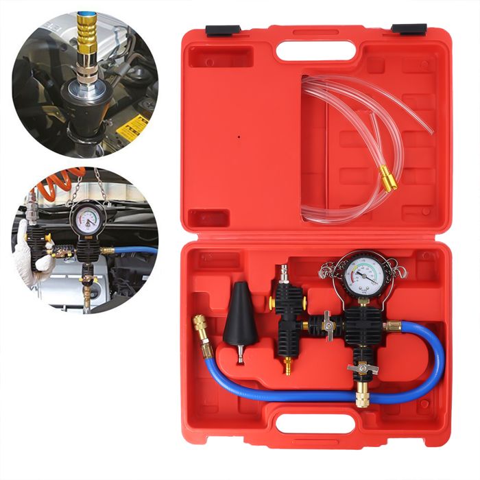 Kit de purge et remplissage sous vide du système de refroidissement radiateur liquide de refroidissement adaptateurs universels