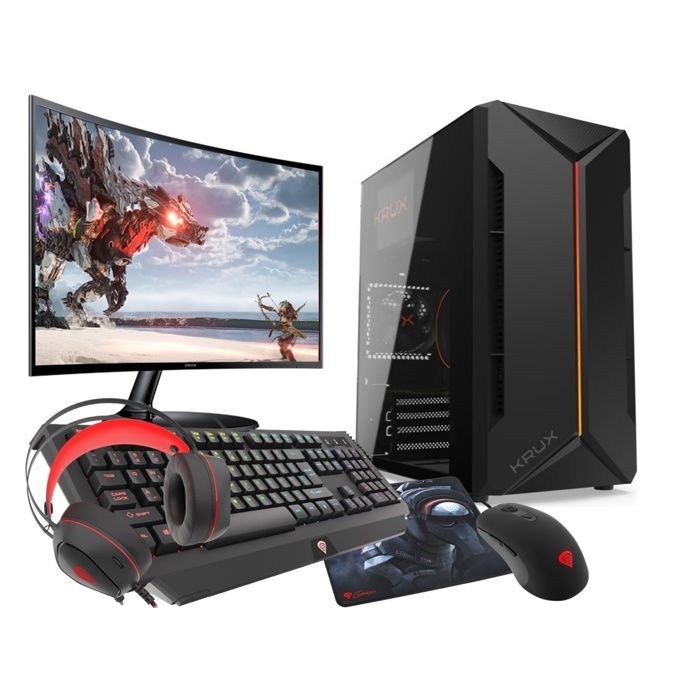 VIST Kit Gaming RGB Ryzen 7 Pro RAM RX VEGA SSD .2 WIFI LCD 24 W11 - vue 2