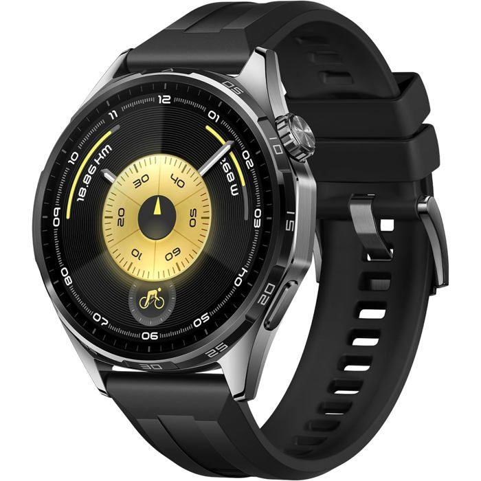 Watch GT 6 GPS 46 mm AMOLED 1 47 ECG Cyclisme Pro Autonomie 21 Jours iOS/Android Noir
