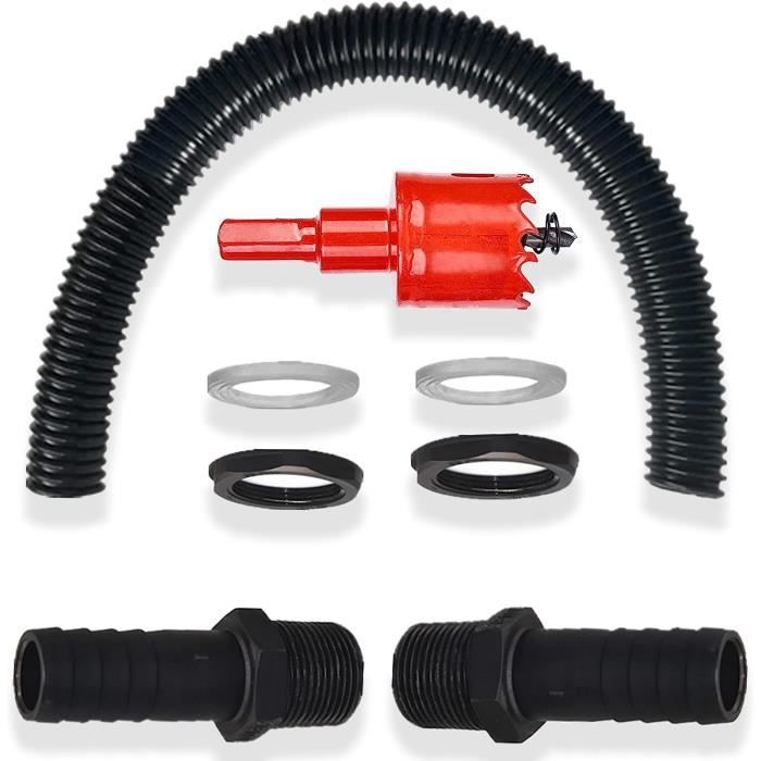 Kit Collecteur Eau Pluie Pyrrhonian - Pour Tuyaux 70-100mm + Accessoires
