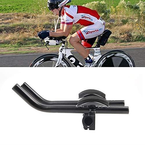Guidon de vélo de route en alliage d'aluminium tige plate