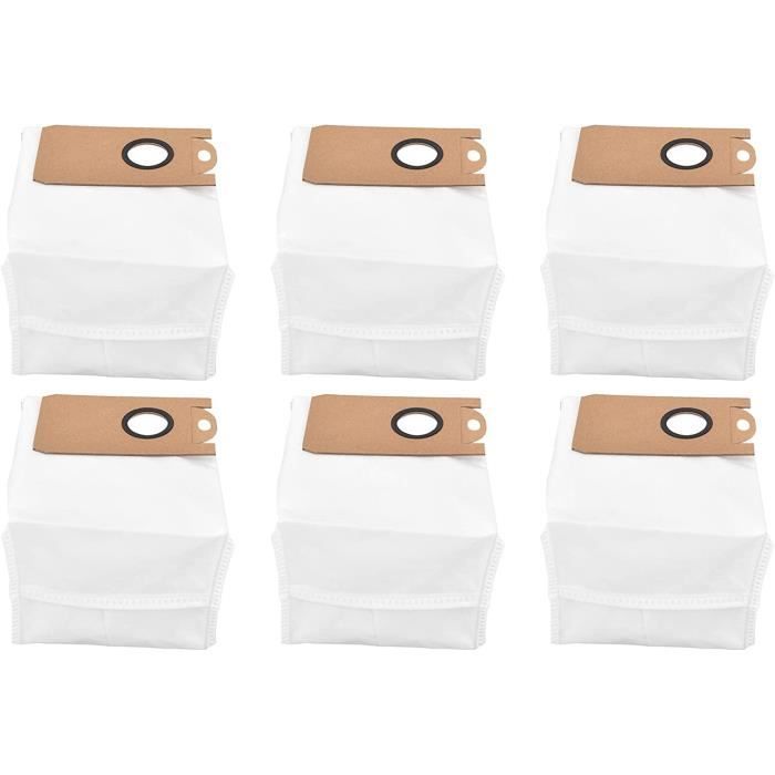 Kit Sacs à Poussière Et Chiffons Pour Robot Aspirateur Redkey R10 - 4 Sacs + 4 Chiffons - 11