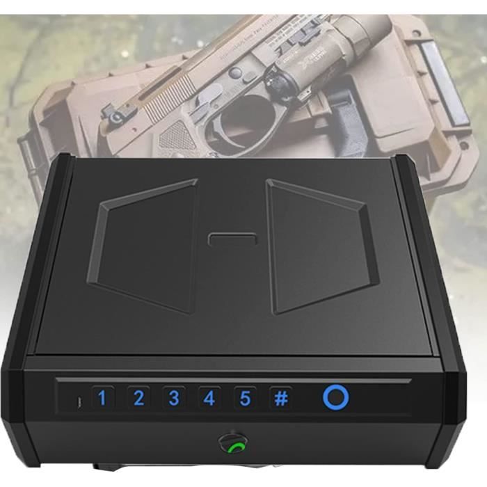 Coffre-fort à Empreintes Digitales GunVault MV1000 MicroVault XL - Pour Pistolet