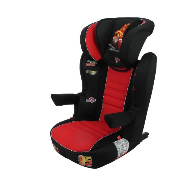 Siège auto rehausseur bas isofix groupe 2/3 avec dossier réglable (Noir) -  Achat / Vente siège auto Siège auto rehausseur bas i - Cdiscount