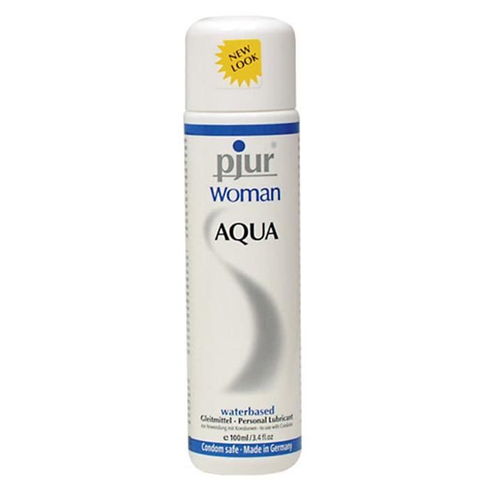 Lubrifiant Intime Pjur Aqua - 100 Ml - À Base D'eau, Hydratant Et Doux - Neuf, Parfait Pour Une Sensation Confortable
