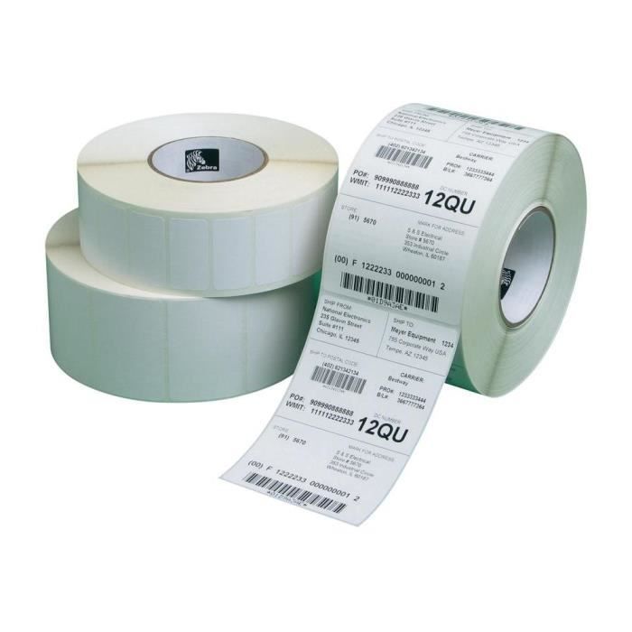 Étiquettes Thermiques 100x80mm - Rouleau De 400 étiquettes Haute Adhérence Pour Expédition Et Adressage