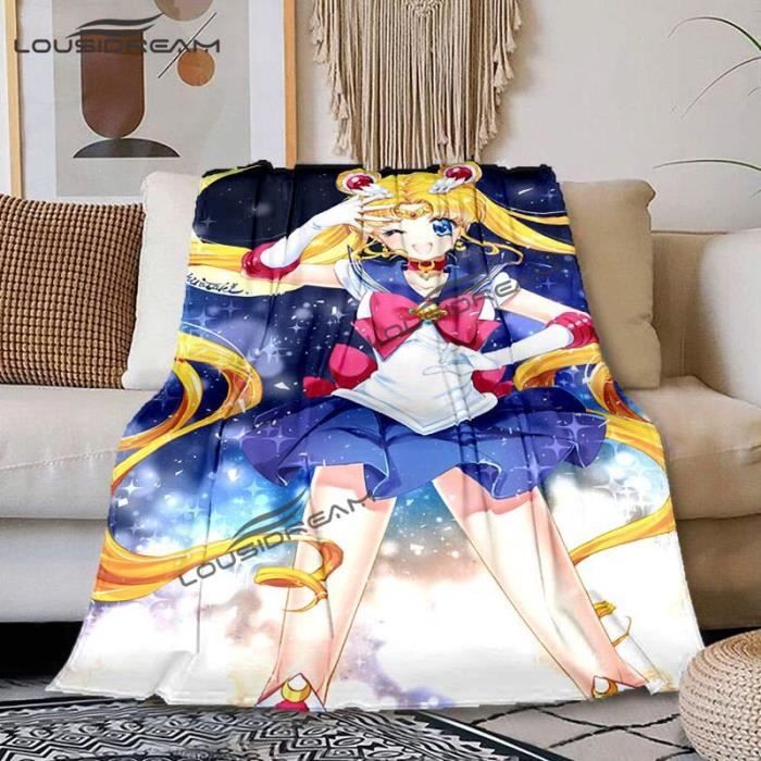 FLR14771 Sailor Moon Anime Blankets Anime Sheets Home Decor HD