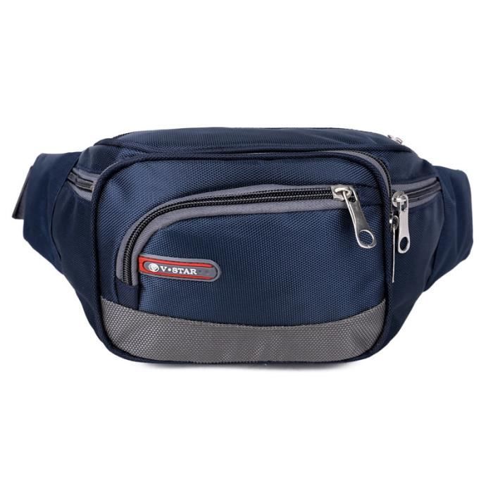 Sac Banane,taille Décontracté Pour Hommes,étanche,avec Fermeture éclair