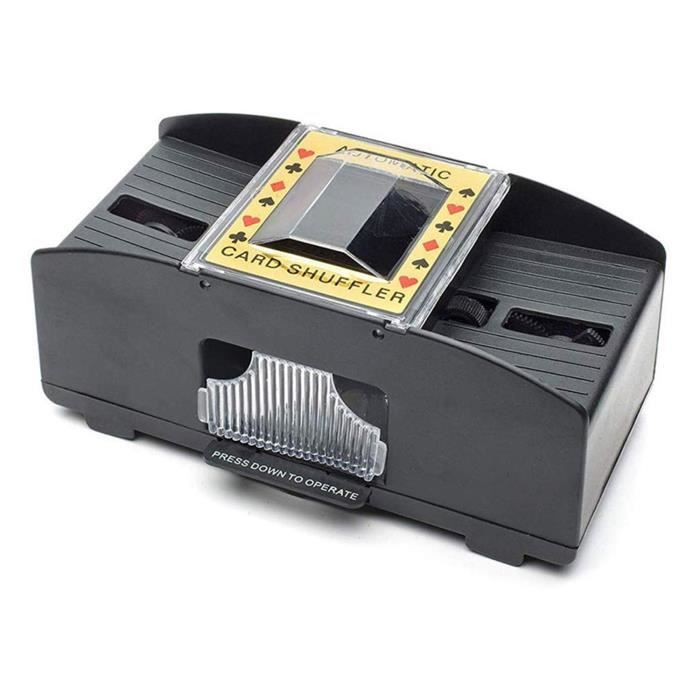 Mélangeur De Cartes Automatique Kolamom - Pour Poker, UNO, Blackjack - USB Et Piles - 1-2 Jeux