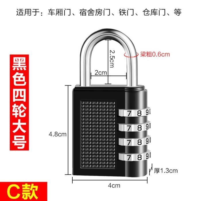 Cadenas Thirard Cinox 50 Mm Tout En Inox Résistant à La Corrosion