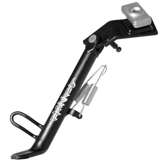 Béquille Latérale Buzzetti Universelle - Pour Cadre 26 Ou 32 Mm, Longueur 250 Mm, Noir