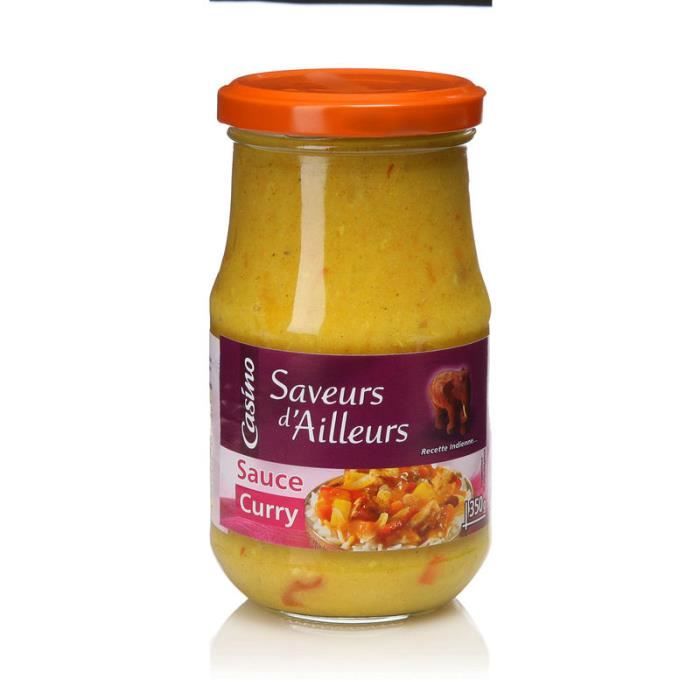 Sauce curry 350 gr Cdiscount Au quotidien