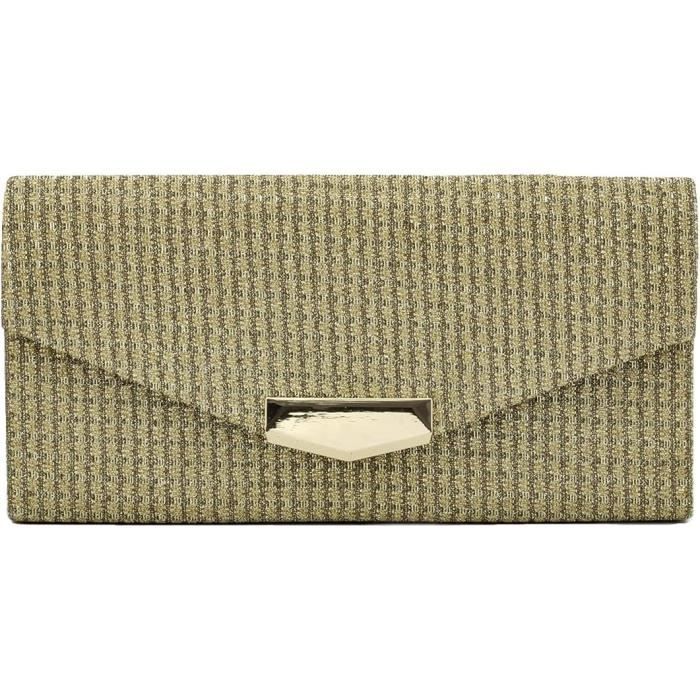 LHHMZ Pochette Florale élégante Pour Femme, Sac De Soirée, Mariage, Fête, Bal De Fin D'année, Blanc, Taille Unique