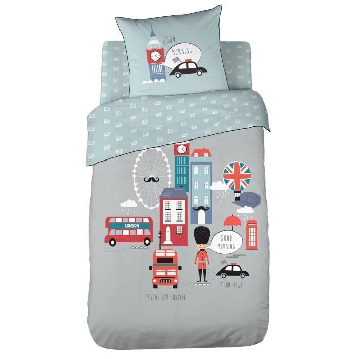 PfirstDa Stay Kids Parure De Lit, SKZOO Housse De Couette 135 × 200cm