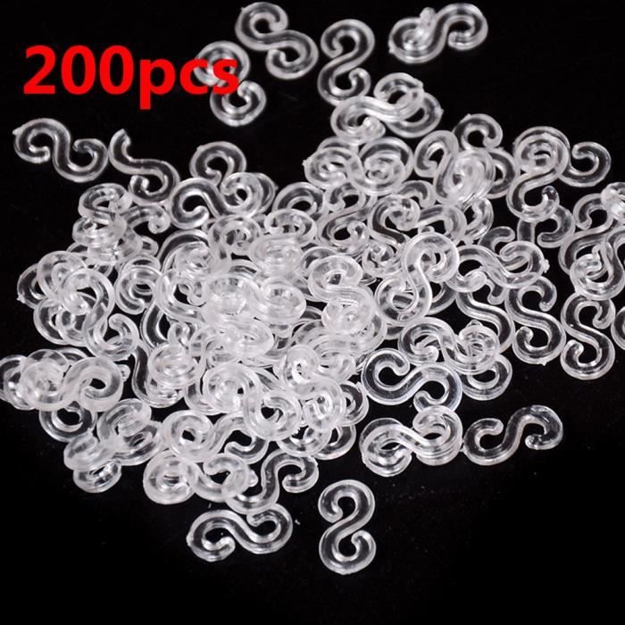 Loom Lot De 1000 Clips En Plastique Pour Métiers À Tisser Multicolore