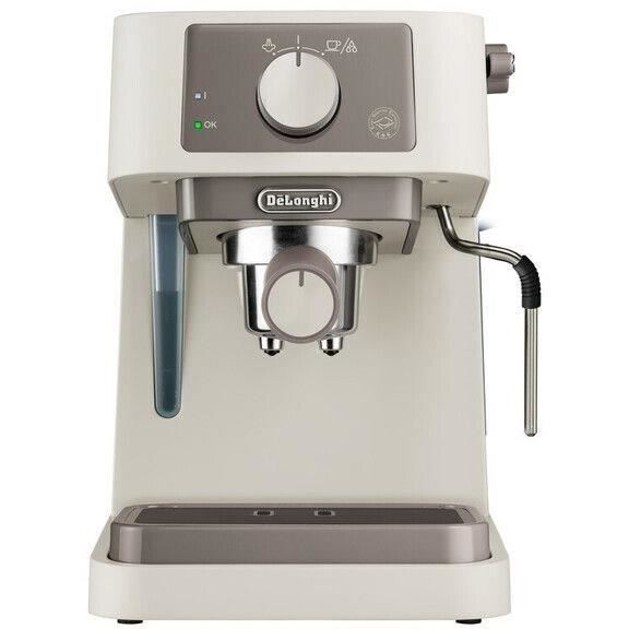 Machine à expresso - DELONGHI - STILOSA EC235.CR - Solo pompe - Bouilloire inox - Compatible ESE - Buse vapeur - Finition crème