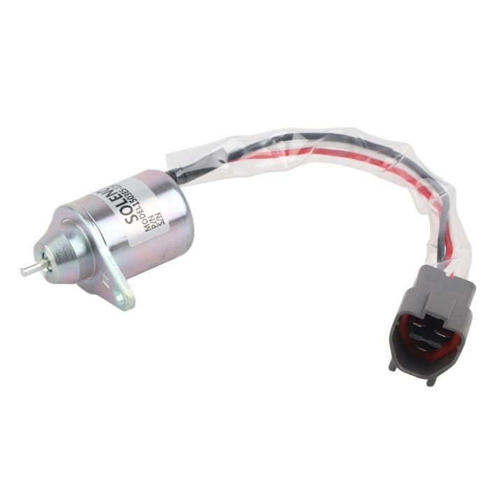 Electrovanne 12V Solénoïde Arrêt Carburant 0330001015 Compatible Cummins VE 5.9L