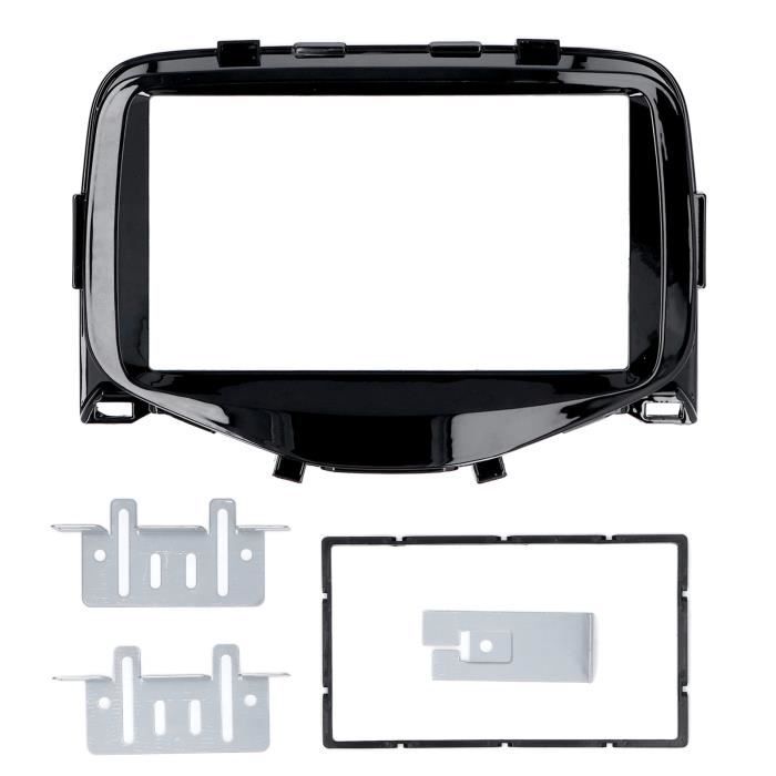 Cadre Adaptateur Autoradio 2 DIN Pour Suzuki Jimny 2007-2016 - Façade Tableau De Bord Android Noire