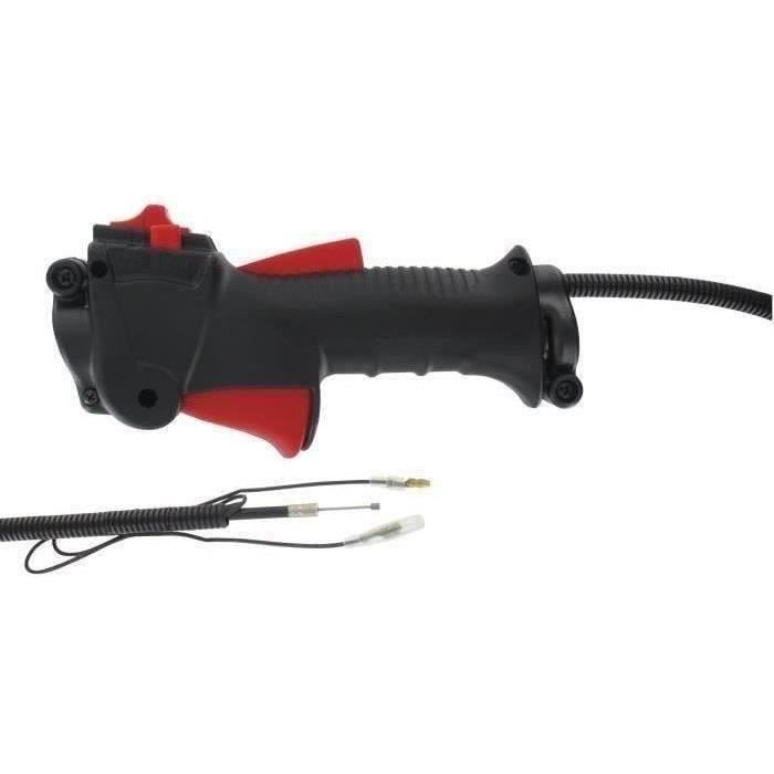 Poignée complète adaptable pour débroussailleuse, s'adapte sur un tube de transmission avec un Ø: de