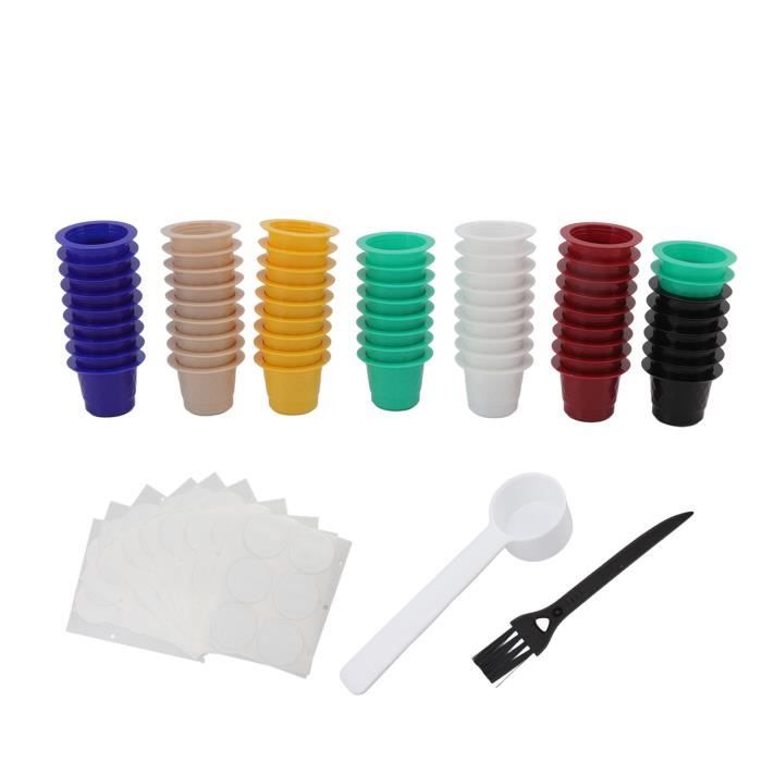 2 Tasses à Café En Céramique Biseautée 100ml - Bouche Inclinée Pour Latte Et Expresso