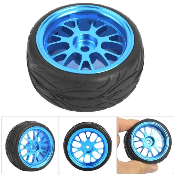 BuyWeek Roue de Voiture RC en Caoutchouc, 4 Pièces 1:10 Roue de Voiture RC Pneu RC avec Motif Antidérapant pour Camion RC Voiture Tout-Terrain(7 Trous BuyWeek Roue de Voiture RC en Caoutchouc, 4 Pièces 1:10 Roue de Voiture RC Pneu RC avec Motif Antidérapant pour Camion RC Voiture Tout-Terrain(7 Trous