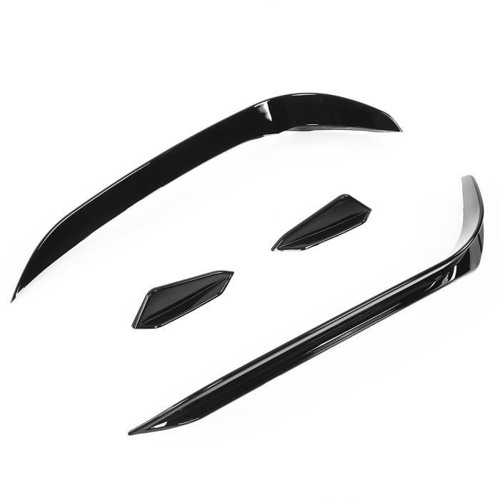 Ailerons De Pare-chocs Avant Pour Mercedes GLC (GLC260, GLC300) 2020-2023 - Noir Fibre De Carbone, Installation Facile, 25x15x5 Cm - 11