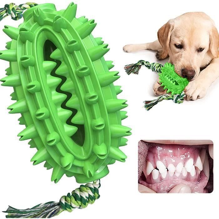 Comparer les prix de Jouet pour Chien - HAOPYOU - Brosse à Dents - Nettoyage 360° - Soin Oral - Plaque et Tartre