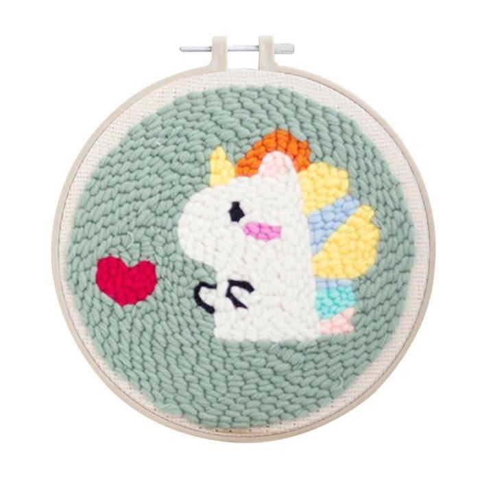 Tapis à Crochet Readicut En Fil Prédécoupé - Kit De Lock-stitch D'occasion
