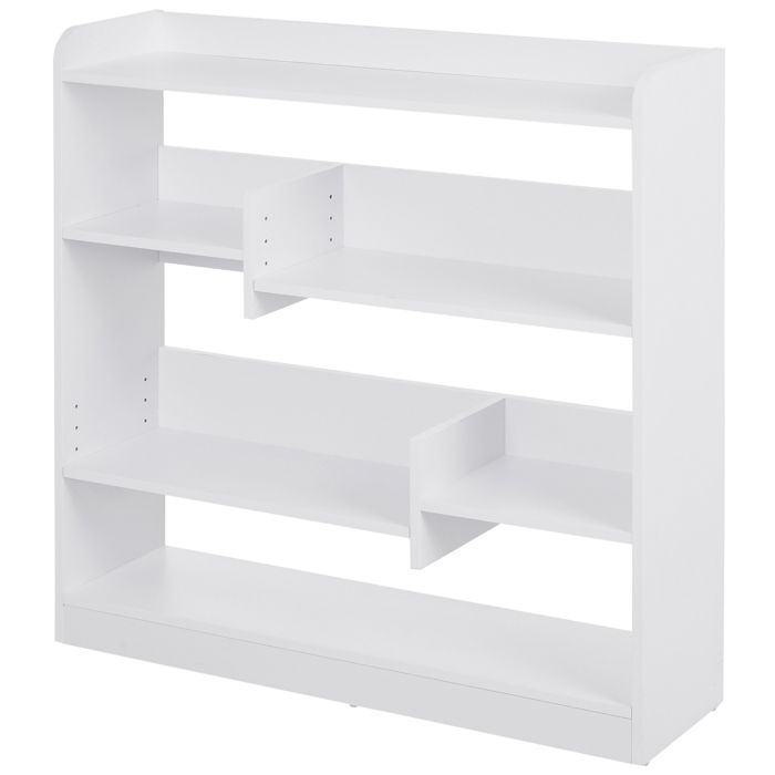 meuble etagere blanc cdiscount
