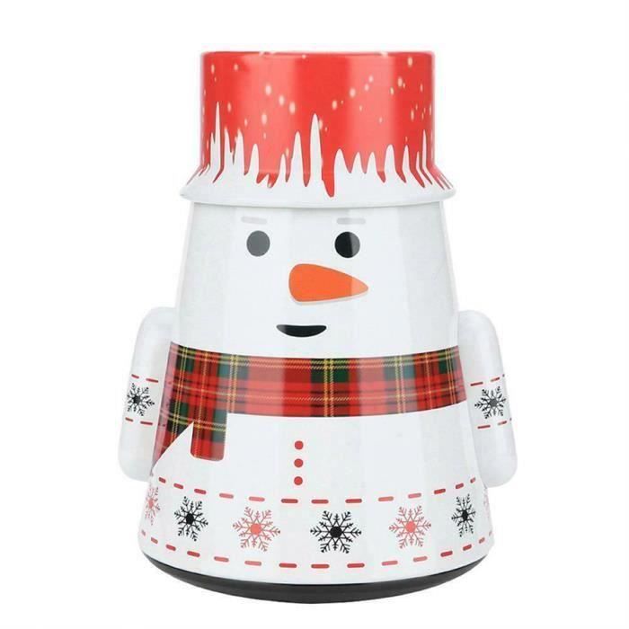 Toddmomy 5pièces Bocaux à Bonbons De Noël Boîtes à Friandises Décoratives Avec Bonhommes Pour Maison Boutique