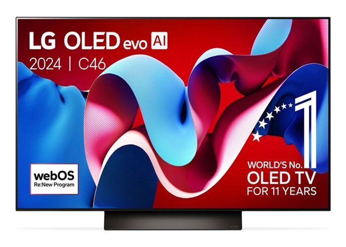 LG TV OLED 121 cm UHD 4K OLED48C46LA - vue 2