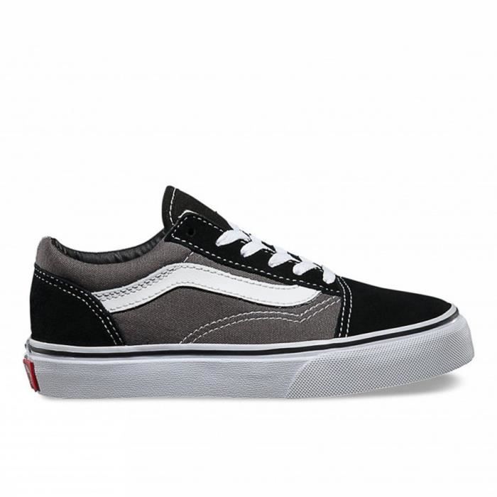 vans enfant cuir