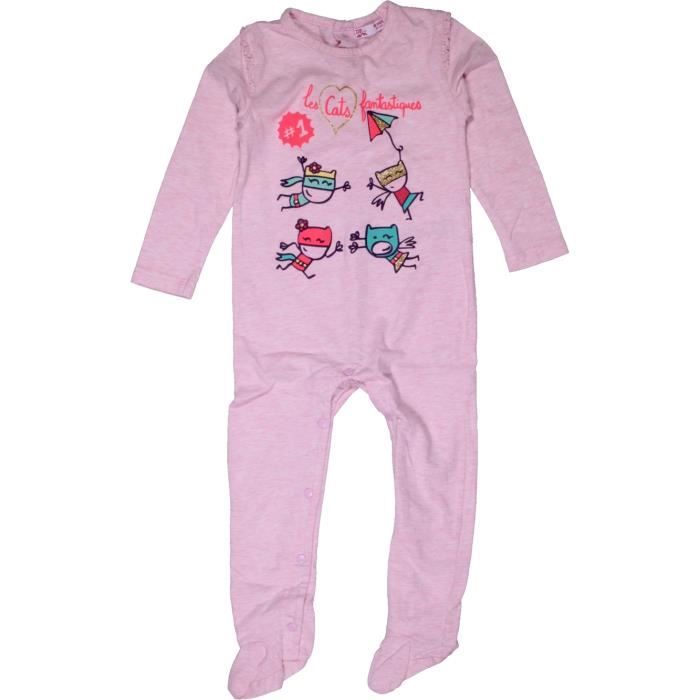 Pyjama 1 Piece Bebe Fille Dpam 18 Mois Rose Ete Vetement Bebe Rose Rose Cdiscount Pret A Porter