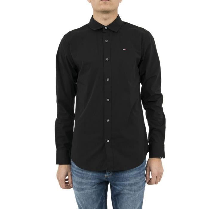 chemise hilfiger denim dm0dm04405 noir