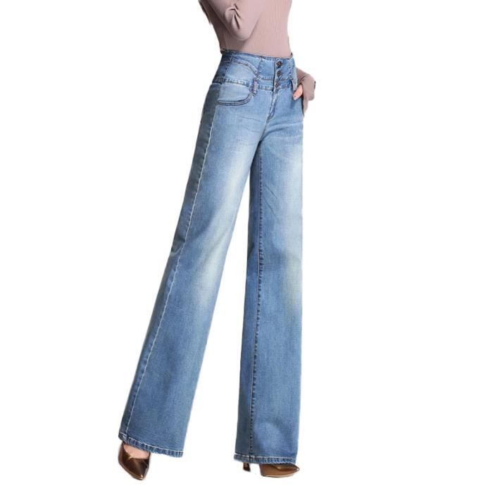 pantalon femme jambe large