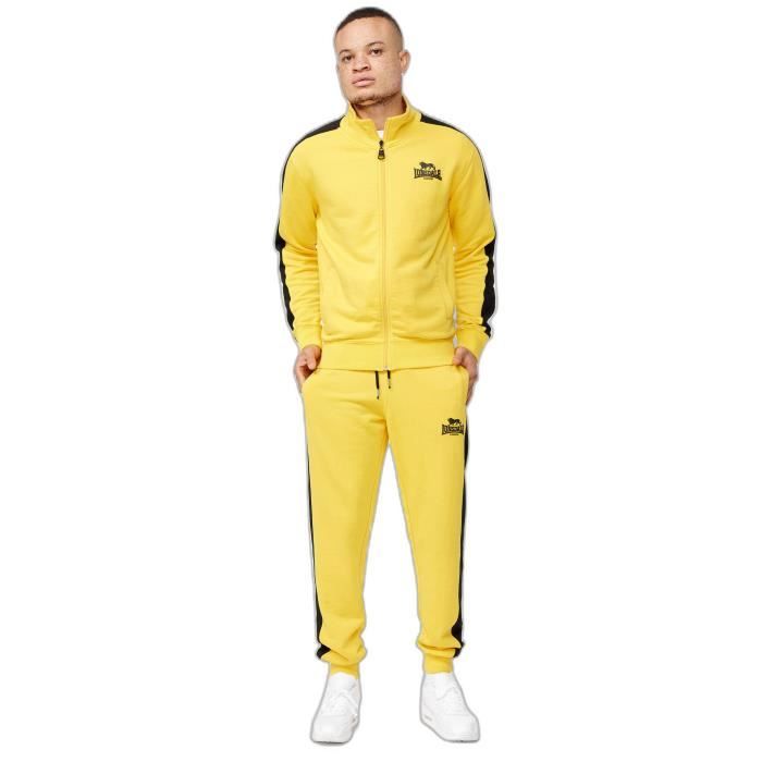Survêtement Lonsdale Beickerton - yellow/black - 3XL