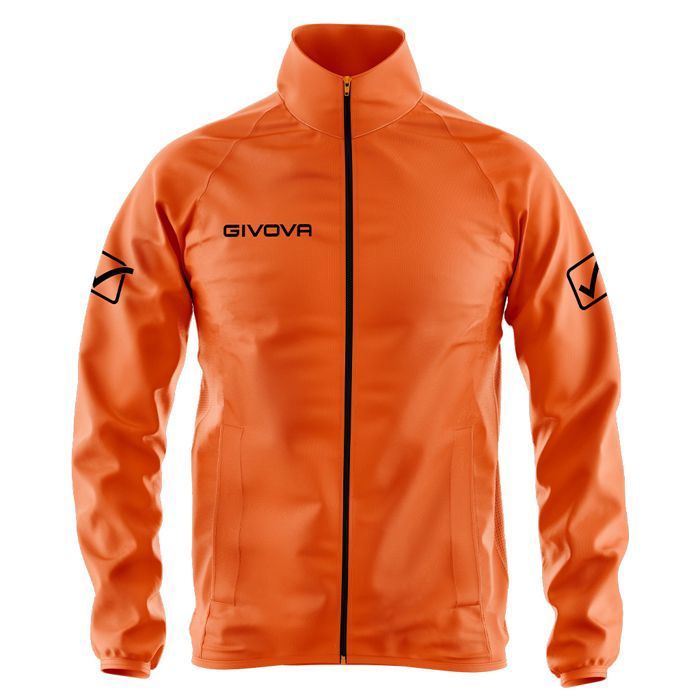 Veste imperméable Givova Basico - orange fluo